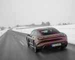 2021 Porsche Taycan (Color: Cherry Metallic) Rear Wallpapers 150x120
