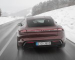 2021 Porsche Taycan (Color: Cherry Metallic) Rear Wallpapers 150x120