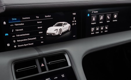 2021 Porsche Taycan (Color: Frozen Berry Metallic) Central Console Wallpapers 450x275 (200)