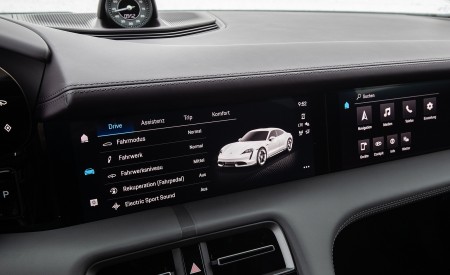 2021 Porsche Taycan (Color: Frozen Berry Metallic) Central Console Wallpapers 450x275 (199)