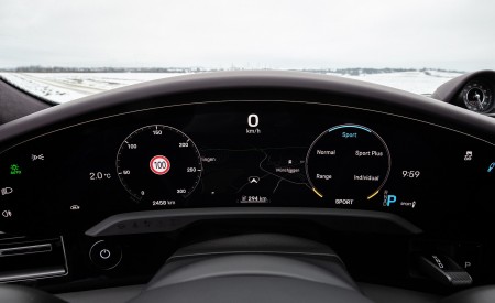 2021 Porsche Taycan (Color: Frozen Berry Metallic) Digital Instrument Cluster Wallpapers 450x275 (198)