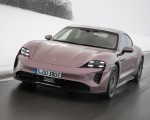 2021 Porsche Taycan (Color: Frozen Berry Metallic) Front Wallpapers 150x120