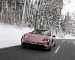 2021 Porsche Taycan (Color: Frozen Berry Metallic) Front Wallpapers 150x120