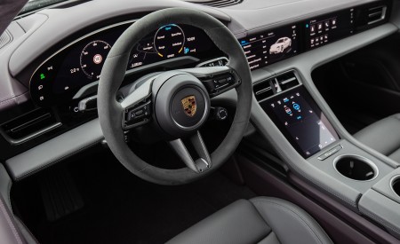 2021 Porsche Taycan (Color: Frozen Berry Metallic) Interior Cockpit Wallpapers  450x275 (195)