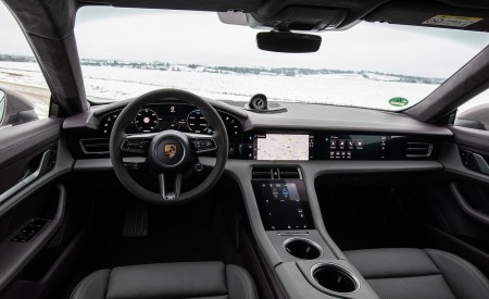 2021 Porsche Taycan (Color: Frozen Berry Metallic) Interior Cockpit Wallpapers 450x275 (194)