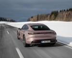 2021 Porsche Taycan (Color: Frozen Berry Metallic) Rear Three-Quarter Wallpapers 150x120