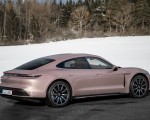 2021 Porsche Taycan (Color: Frozen Berry Metallic) Rear Three-Quarter Wallpapers 150x120