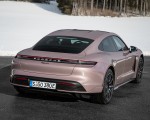 2021 Porsche Taycan (Color: Frozen Berry Metallic) Rear Three-Quarter Wallpapers  150x120