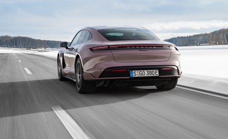 2021 Porsche Taycan (Color: Frozen Berry Metallic) Rear Wallpapers  450x275 (146)