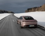 2021 Porsche Taycan (Color: Frozen Berry Metallic) Rear Wallpapers 150x120