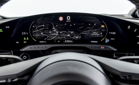 2021 Porsche Taycan (Color: Ice Grey Metallic) Digital Instrument Cluster Wallpapers 450x275 (84)