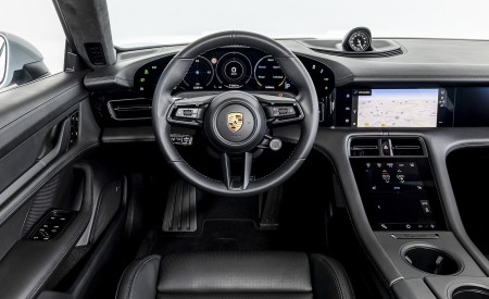 2021 Porsche Taycan (Color: Ice Grey Metallic) Interior Cockpit Wallpapers 450x275 (89)