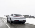 2021 Porsche Taycan (Color: Ice Grey Metallic) Rear Wallpapers 150x120