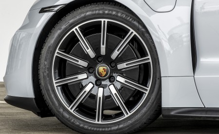 2021 Porsche Taycan (Color: Ice Grey Metallic) Wheel Wallpapers 450x275 (78)