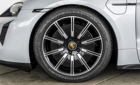 2021 Porsche Taycan (Color: Ice Grey Metallic) Wheel Wallpapers 450x275 (77)