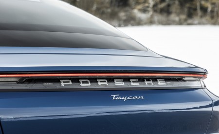 2021 Porsche Taycan (Color: Neptune Blue) Badge Wallpapers 450x275 (41)