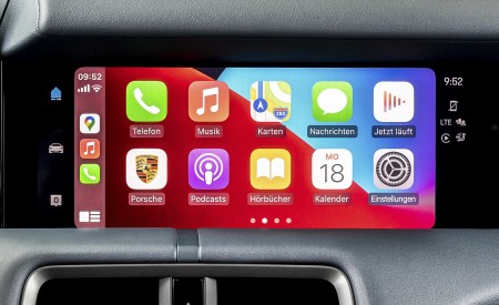 2021 Porsche Taycan (Color: Neptune Blue) Central Console Wallpapers 450x275 (43)