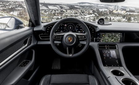 2021 Porsche Taycan (Color: Neptune Blue) Interior Cockpit Wallpapers 450x275 (49)