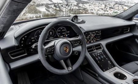 2021 Porsche Taycan (Color: Neptune Blue) Interior Wallpapers 450x275 (48)