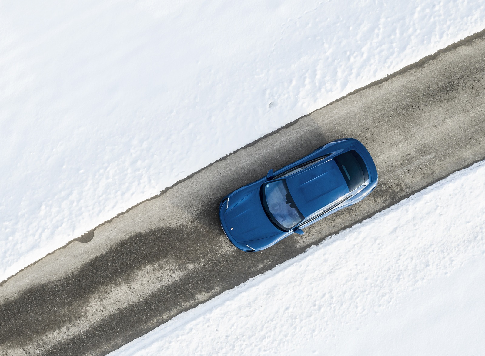 2021 Porsche Taycan (Color: Neptune Blue) Top Wallpapers (13)