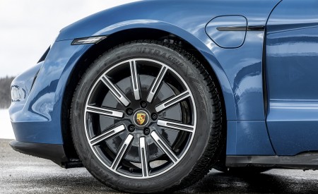 2021 Porsche Taycan (Color: Neptune Blue) Wheel Wallpapers 450x275 (37)