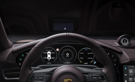 2021 Porsche Taycan Digital Instrument Cluster Wallpapers 450x275 (216)