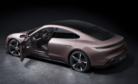 2021 Porsche Taycan Rear Three-Quarter Wallpapers 450x275 (211)