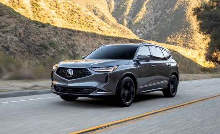 2022 Acura MDX Advance Front Three-Quarter Wallpapers  450x275 (3)