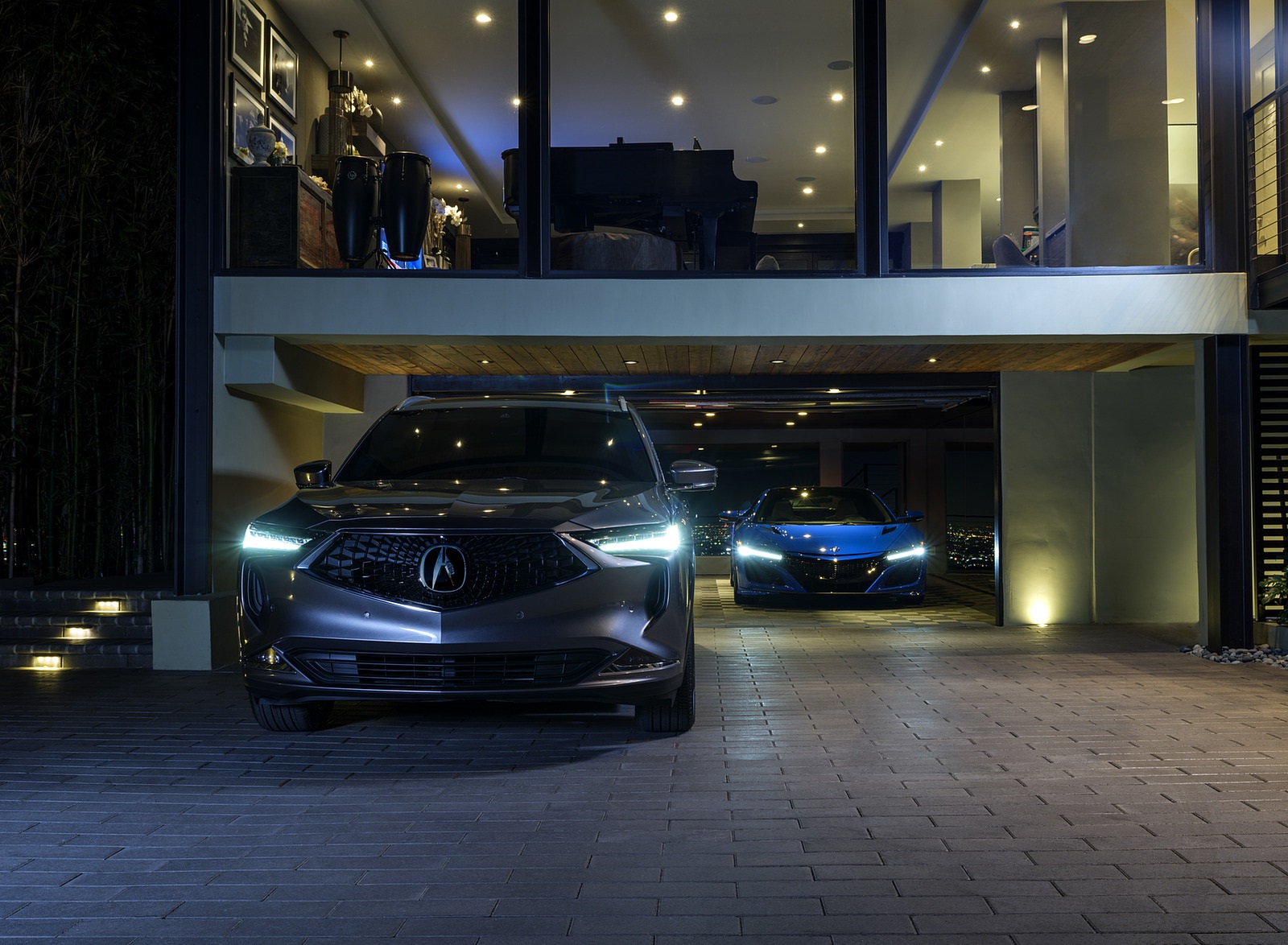 2022 Acura MDX Advance and Acura NSX Wallpapers  (14)