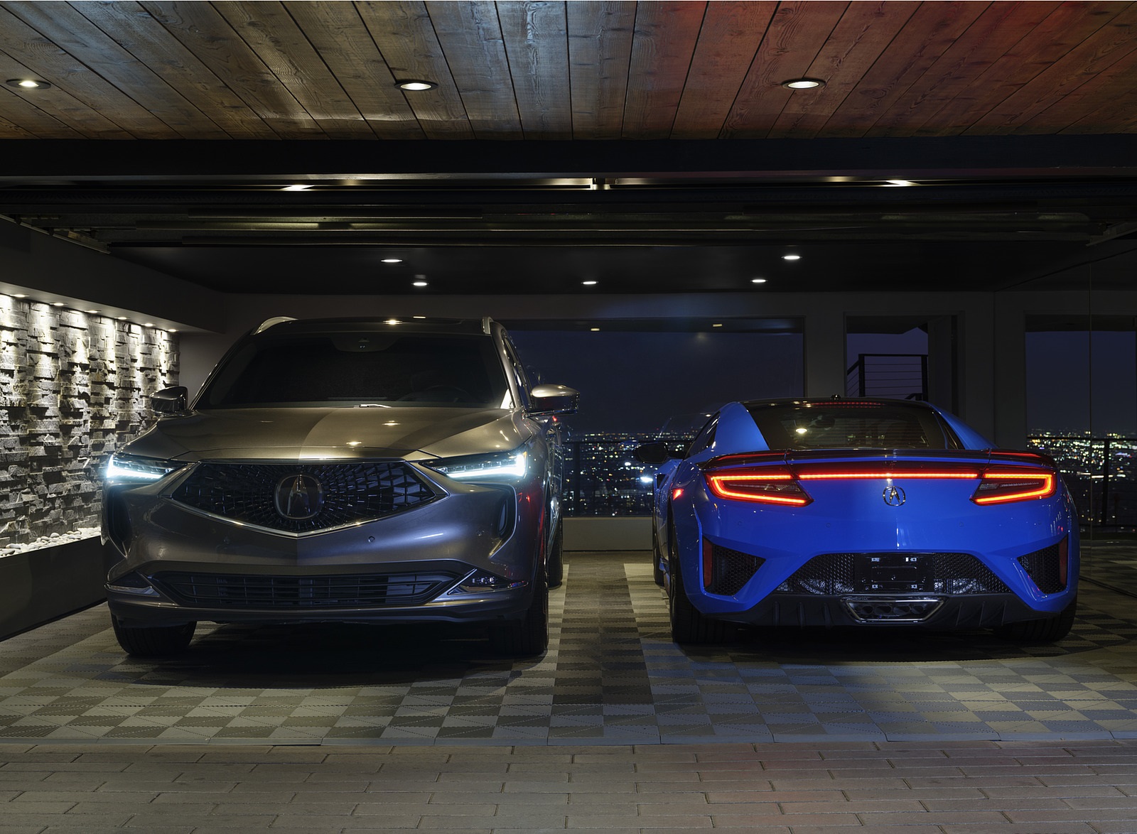 2022 Acura MDX Advance and Acura NSX Wallpapers (15)