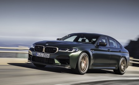 2022 BMW M5 CS Front Three-Quarter Wallpapers  450x275 (3)