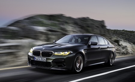 2022 BMW M5 CS Front Three-Quarter Wallpapers  450x275 (35)