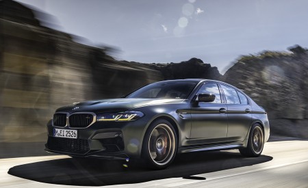 2022 BMW M5 CS Front Three-Quarter Wallpapers 450x275 (4)