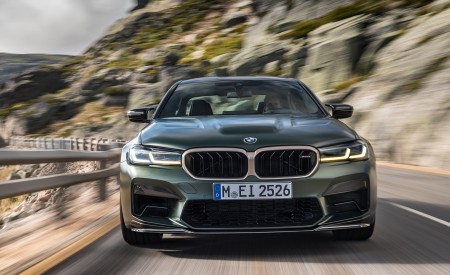 2022 BMW M5 CS Front Wallpapers 450x275 (12)