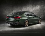 2022 BMW M5 CS Rear Three-Quarter Wallpapers 150x120