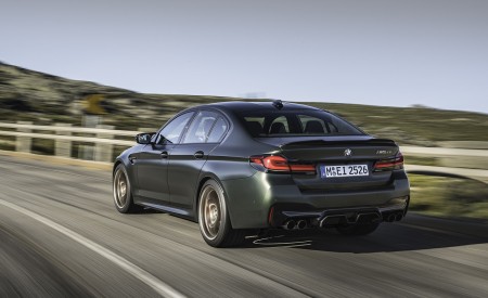2022 BMW M5 CS Rear Three-Quarter Wallpapers  450x275 (26)