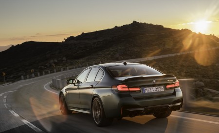 2022 BMW M5 CS Rear Three-Quarter Wallpapers  450x275 (27)
