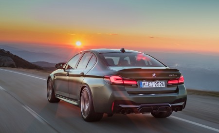 2022 BMW M5 CS Rear Three-Quarter Wallpapers  450x275 (28)