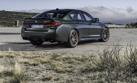 2022 BMW M5 CS Rear Three-Quarter Wallpapers 450x275 (82)