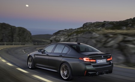 2022 BMW M5 CS Rear Three-Quarter Wallpapers 450x275 (41)