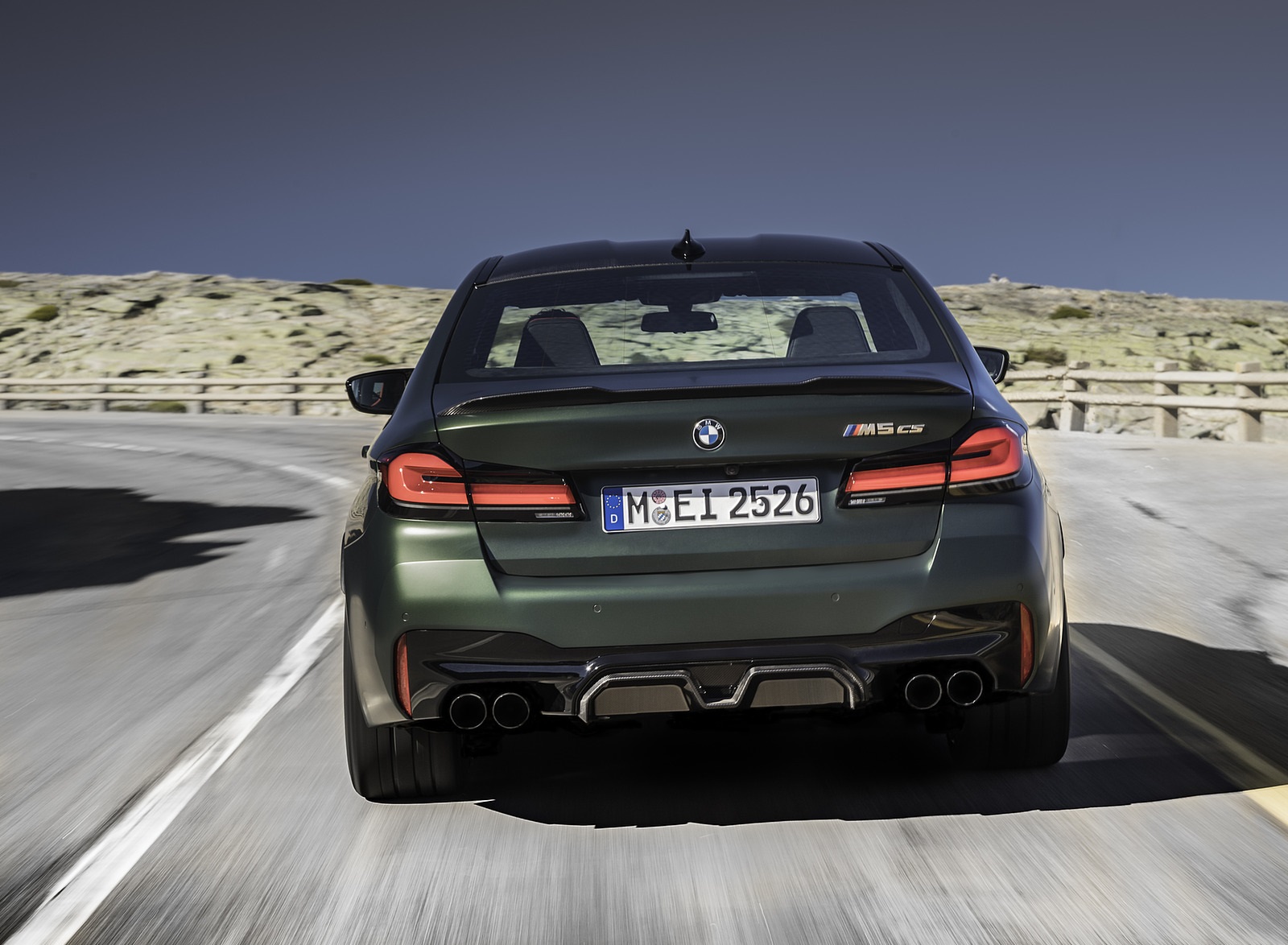 2022 BMW M5 CS Rear Wallpapers  (15)