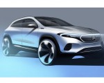 2022 Mercedes-Benz EQA Design Sketch Wallpapers 150x120