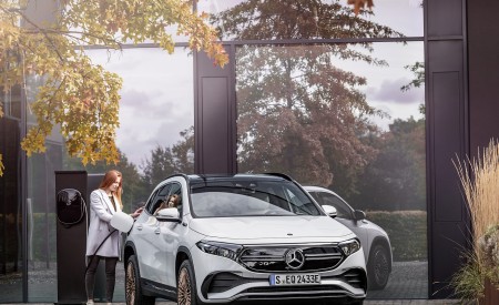 2022 Mercedes-Benz EQA EQA 250 Edition 1 (Color: Digital White) Front Wallpapers  450x275 (24)
