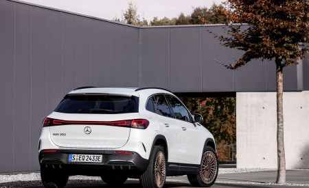 2022 Mercedes-Benz EQA EQA 250 Edition 1 (Color: Digital White) Rear Three-Quarter Wallpapers 450x275 (17)