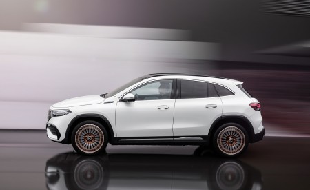 2022 Mercedes-Benz EQA EQA 250 Edition 1 (Color: Digital White) Side Wallpapers 450x275 (14)