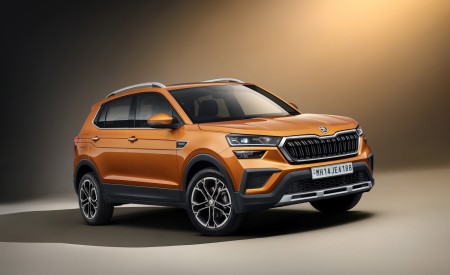 2022 Skoda Kushaq Front Three-Quarter Wallpapers 450x275 (6)
