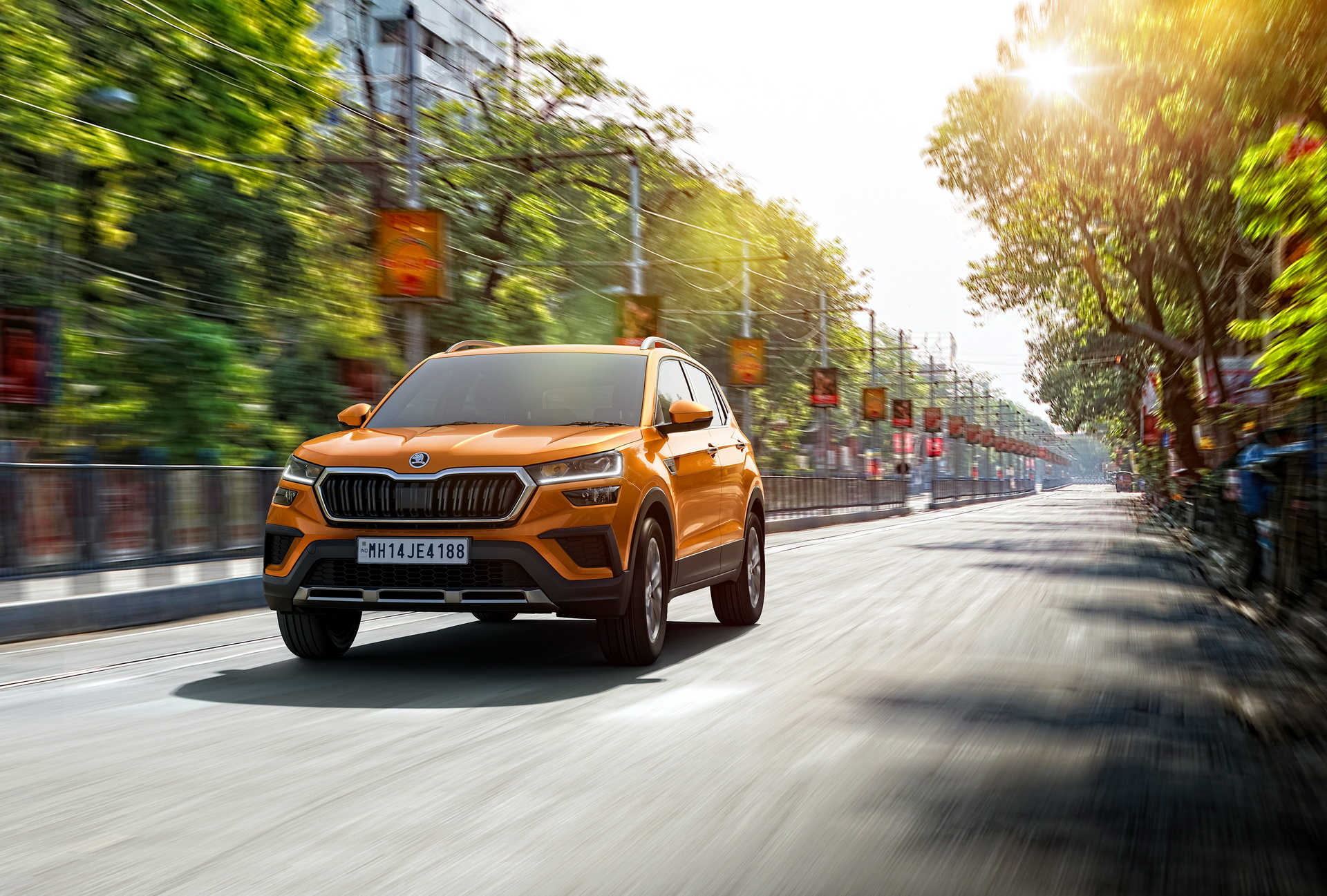 2022 Skoda Kushaq Front Three-Quarter Wallpapers (1)