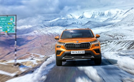 2022 Skoda Kushaq Front Wallpapers 450x275 (2)
