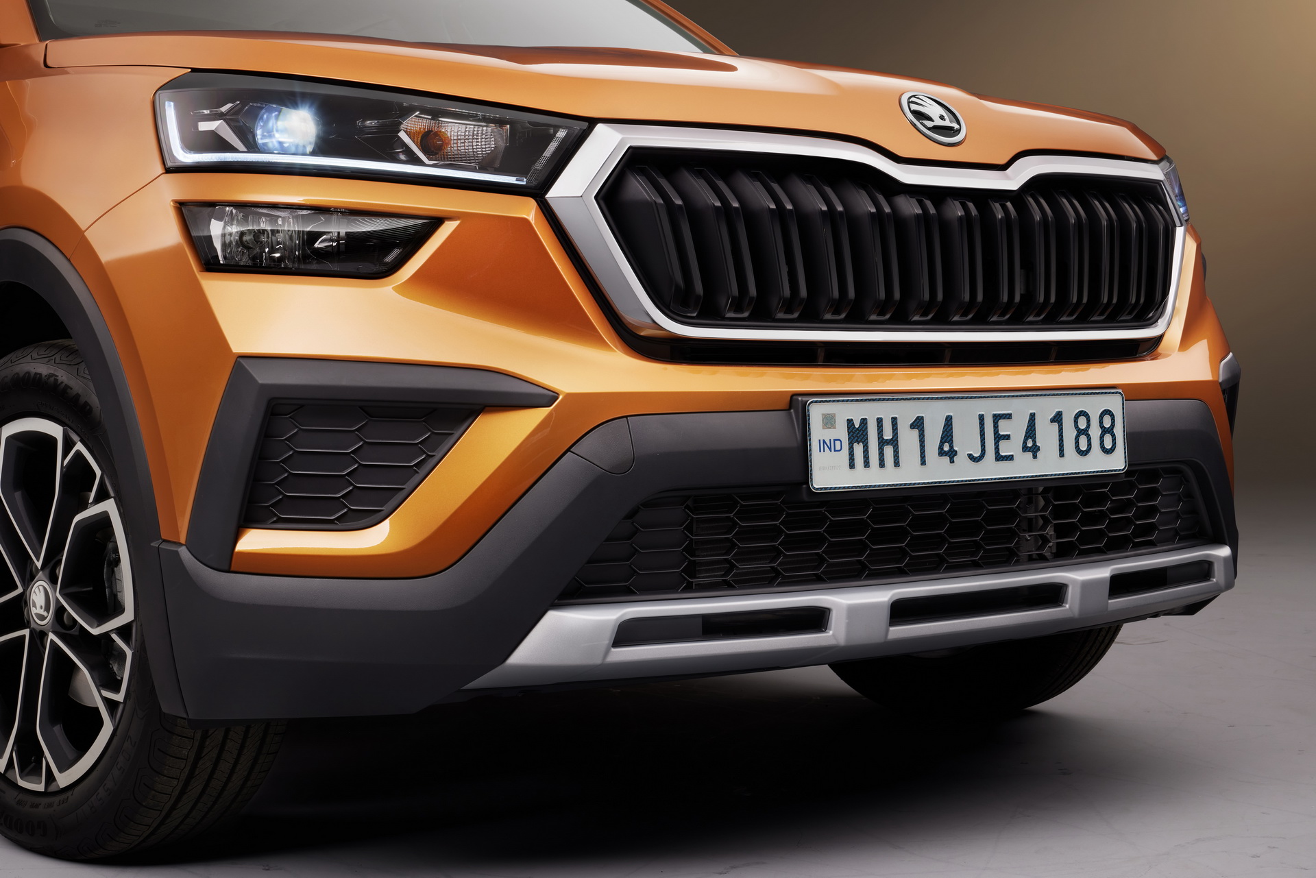 2022 Skoda Kushaq Grill Wallpapers (10)