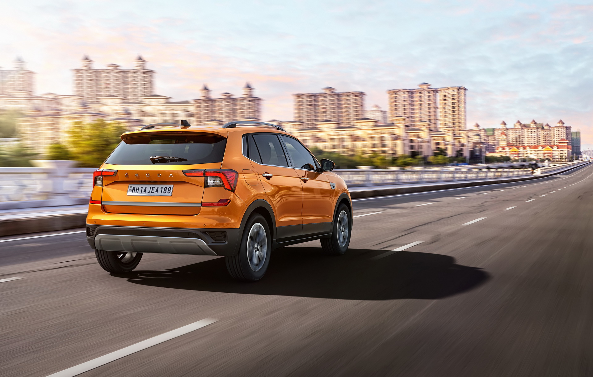 2022 Skoda Kushaq Rear Three-Quarter Wallpapers (4)